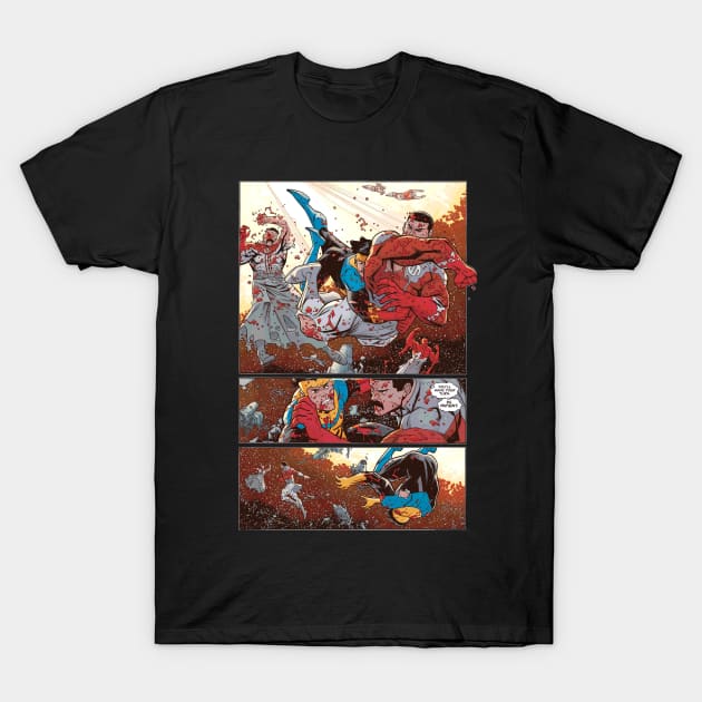 invincible comic strip T-Shirt by super villain